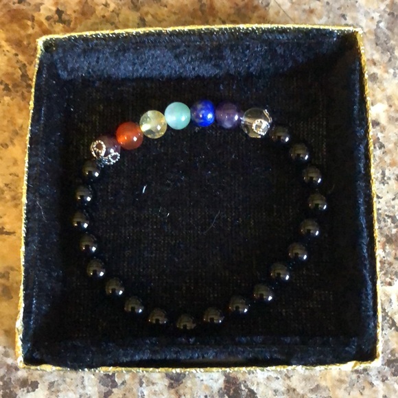 Stretch Cord Chakra Bracelet - Picture 4 of 7